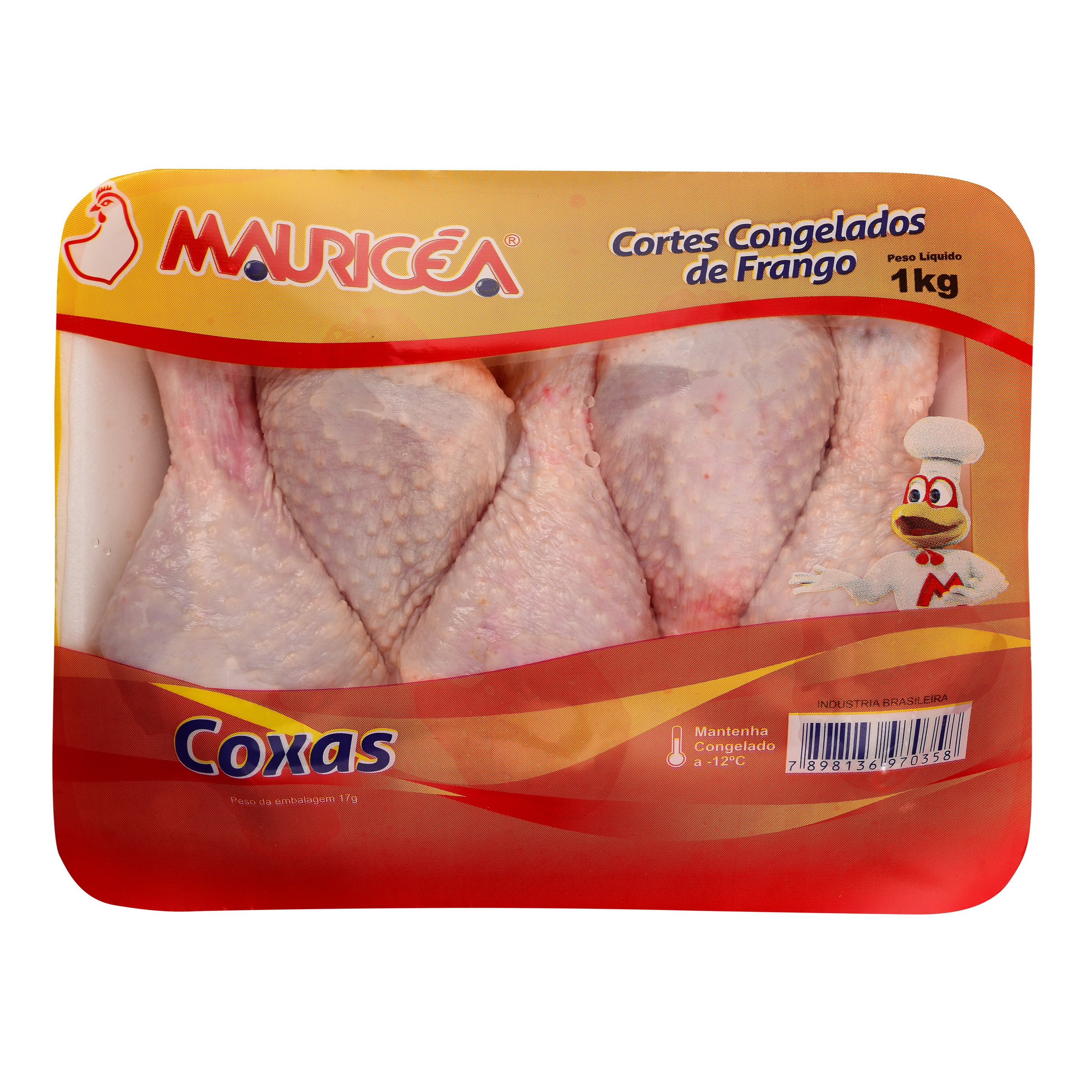 Coxas de Frango Cong. BJ 1 KG | Mauricéa Alimentos