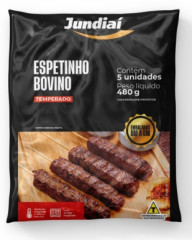 Espetinho Bovino Temp. Cong.
